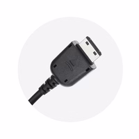 BLUE STAR lādētājs ceļojumiem 1A 5W paredzēts SAMSUNG L760 / G800 / G600 / J750 TFK-TC-1100B melns