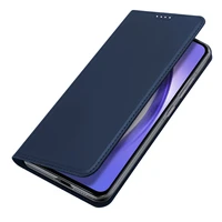 Dux Ducis Skin Pro apvalks Samsung Galaxy A55 5G - ar flip funkciju un kartes nodalījumu - zils