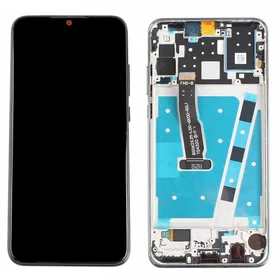 LCD ekrāns Huawei P30 Lite ar skārienjūtīgo ekrānu un melnu rāmi ORG