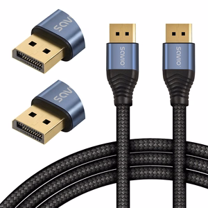 Savio CL-210 DisplayPort kabelis 2 m melns