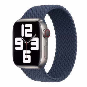 APPLE SIKSNIŅA APPLE WATCH 3J656ZM/A PĪTS SOLO SIKSNIŅA 41MM SIZE 5 DZIĻŪDENS ZILS ORIĢINĀLĀ PLOMBA
