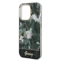Guess Jungle Collection viedtālruņa apvalks iPhone 14 Pro Max - zaļa