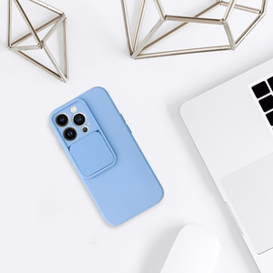 Camshield Soft viedtālruņa apvalks Iphone 13 Pro gaiši zils