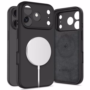 Tech-Protect Silicone MagSafe Чехол для iPhone 17 Pro - чёрный