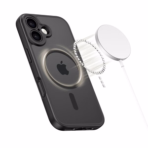 Tech-Protect BasicMag magnētiskais viedtālruņa apvalks iPhone 17 - matēts melns