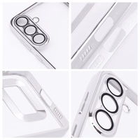 Viedtālruņa apvalks GLAM SAMSUNG A15 5G / A15 4G sudraba