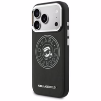 Karl Lagerfeld Point & Karl Sketch MagSafe Maciņš for iPhone 17 Pro Max - melns