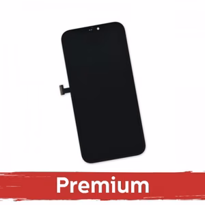 LCD displejs saderīgs ar iPhone 12 Pro Max melns (Hard OLED / Premium)