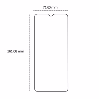 Rūdītais stikls 2,5D Xiaomi Redmi 13C 4G / 5G