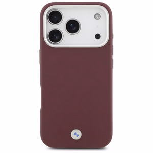 Чехол BMW Sign Full Wrapped Metal MagSafe для iPhone 17 Pro (красный)
