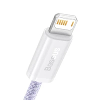 USB kabelis Lightning ierīcēm Baseus Dynamic 2 Series, 2.4A, 2m (violets)