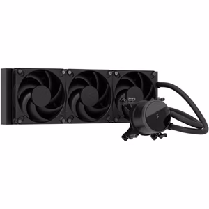 Fractal Design šķidruma dzesēšana Radius 360, melna, Intel, AMD