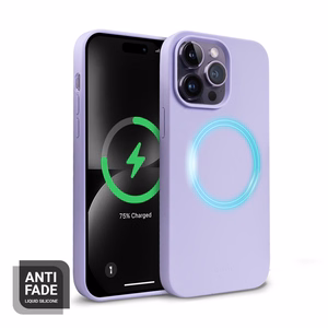 Crong Color Cover Magnetic vāciņš ierīcei iPhone 14 Pro, saderīgs ar MagSafe, violets