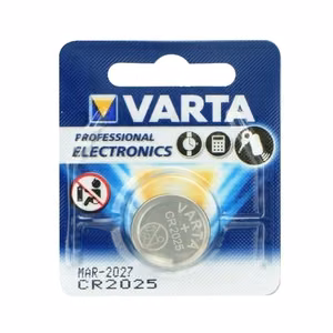 VARTA CR2025 3V litija baterijas, 2 gab. VARTA lithium battery CR2025 3V 1 pcs