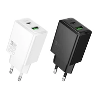 Lādētājs viedtālrunim Hoco USB A + USB C QC3.0 PD AFC 3A 30W N71 melns