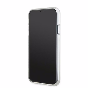 DKNY IML Checkered Mono Pattern & Printed Stripes MagSafe чехол для iPhone 11 / Xr - бежевый