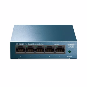 TP-Link 5 portu 10/100/1000Mbps galddatora tīkla slēdzis