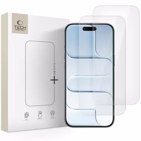 Tech-Protect Glass Fit+ 2 komplekts rūdīts stikls iPhone 17 Air - caurspīdīgs