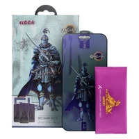 OG 6D Shuijia aizsargstikls – paredzēts Iphone 15 Plus / 16 Plus, melns