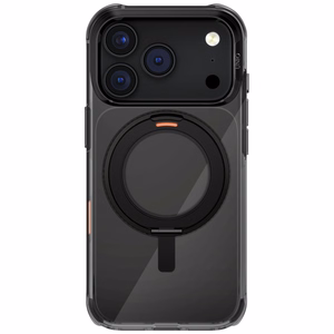 Uniq Swivix Чехол с поворотной подставкой 360 для iPhone 17 Pro - чёрный