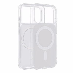 Case for iPhone 17 Clear Fusion Mag Cover compatible with MagSafe white