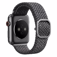 Uniq Aspen pīts siksniņa priekš Apple Watch 1/2/3/4/5/6/7/8/SE/SE2 40/38/41mm - pelēks