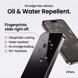 Tech-Protect OneTouch Set+ rūdīta stikla aizsargi modelim iPhone 18 Pro / 17 Pro, 2 gab.