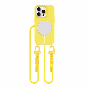Tech-Protect Magnecklace MagSafe maciņš iPhone 14 Pro dzeltens