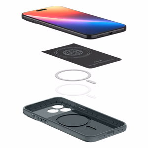 Spigen Thin Fit Magnētiskais viedtālruņa apvalks iPhone 17 Pro - Zaļš