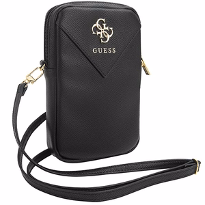 Guess soma GUWBZPGSTEGK melna/melna Zip Triangle 4G