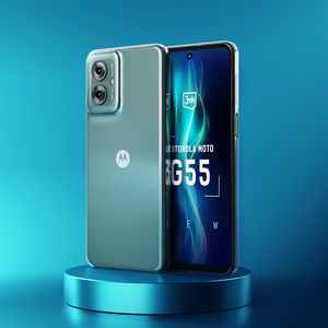 3mk caurspīdīgs viedtālruņa apvalks Motorola Moto G55 5G - caurspīdīgs
