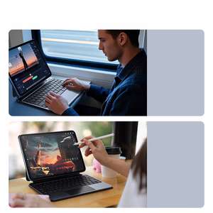 Dux Ducis MK sērijas tastatūras maciņš iPad 10" (2022) / iPad 11" (2025), melns