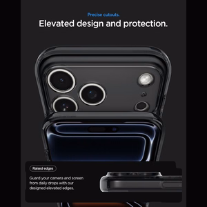 Spigen Ultra Hybrid MagSafe Zero One maciņš iPhone 18 Pro / 17 Pro, melns