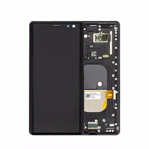 LCD ekrāns Sony Xperia XZ3 H8416/H9436 ar skārienekrānu ar rāmi melns oriģināls (lietots Grade B)