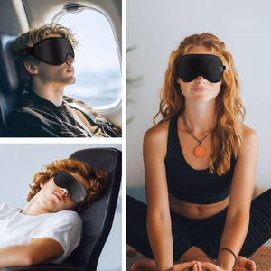 TECH-PROTECT EYESHADE MIEGA MASKA MATĒTS MELNS