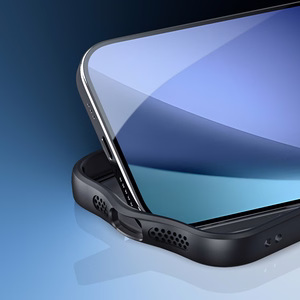 Dux Ducis Aimo Mag viedtālruņa apvalks ar magnētisko gredzenu priekš iPhone 17 - melns