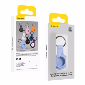Blavec Keyring case for BTG-01 tracker universal lightblue