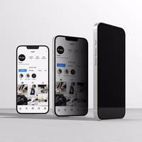 Ringke Easy Slide Privātuma aizsargstikls 2 komplekts iPhone 13 / 13 Pro / 14 / 16e