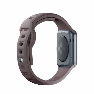 3mk silikona siksniņa Apple Watch, 38/40/41/42 mm, Taupe, mazais izmērs