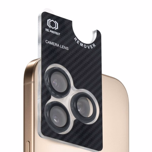 Tel Protect 3D Lens Aramid Series rūdītie aizsargstikli Apple iPhone 18 Pro / 18 Pro Max kameras lēcām (3 gab.)