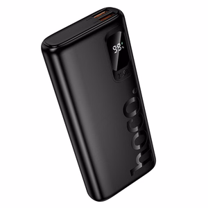 Portatīvais lādētājs Hoco 10000 mAh QC PD 2A 22,5W J158 Pro melns