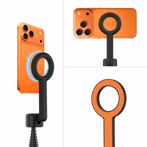 TECH-PROTECT L10S MAGSAFE BLUETOOTH SELFIJA NŪJA-STATĪVS melns/oranžs