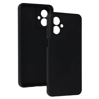 Viedtālruņa apvalks (m) - matēts melns MOTOROLA MOTO G55 5G