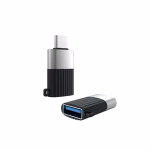 Адаптер XO (NB149-F) с USB-C на USB (OTG) чёрный