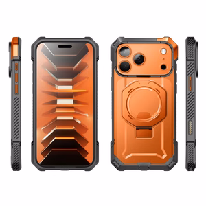 Supcase UB Grip Mag MagSafe vāciņš iPhone 18 Pro / 17 Pro – oranžs