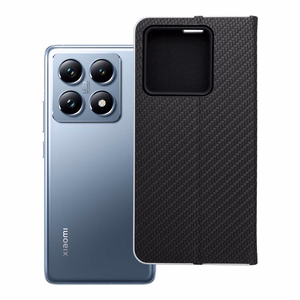 LUNA Book Carbon viedtālruņa apvalks Xiaomi 14T melns