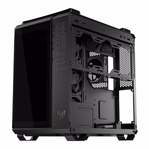 ASUS TUF Gaming GT502 Horizon datora korpuss MidiTower caurspīdīgs panelis ATX melns