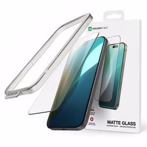 AmazingThing Titan Matte FusionFilter 7 rūdītā stikla aizsargstikls iPhone 17 Pro Max
