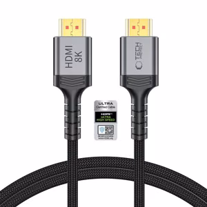 Tech-Protect UltraBoost HDMI 2.1 4K 120HZ / 8K 60HZ cable 100 cm - black
