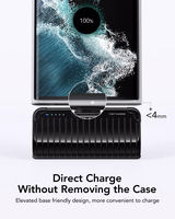 VEGER portatīvais lādētājs 5000 mAh ar iebūvētu savienotāju Type C PlugOn PD QC3.0 3A 20W W0558 melna